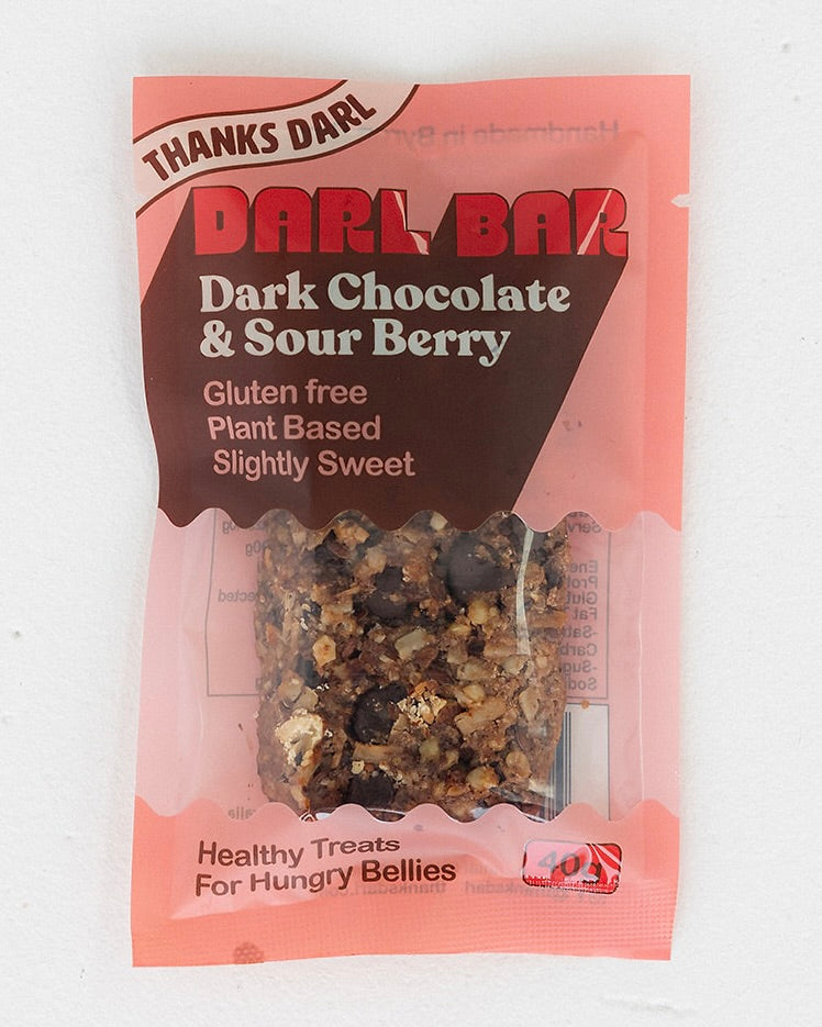 Darl Bar 40g - Dark Chocolate & Sour Berry